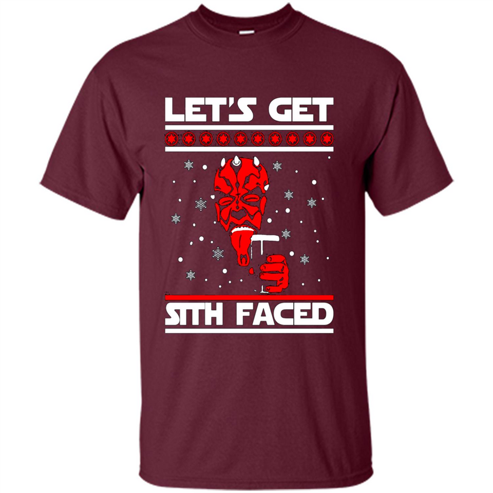Let’s get sith faced Christmas sweatshirt PINGPONG