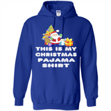 This is My Christmas Pajama Shirt - Santa Bear Tree Gift Tee