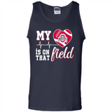 Ohio State Buckeyes Football My Heart is on that Field - Tank Top