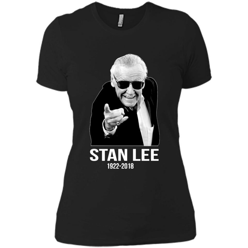 Stan Lee Rip 1922-2018 - Ladies' Boyfriend T-Shirt