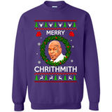 Mike Tyson Merry Chritmith Christmas Sweatshirt PINGPONG