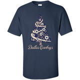 Dallas Cowboys NFL Football Team Logo Christmas Tree T-Shirt - Shirt