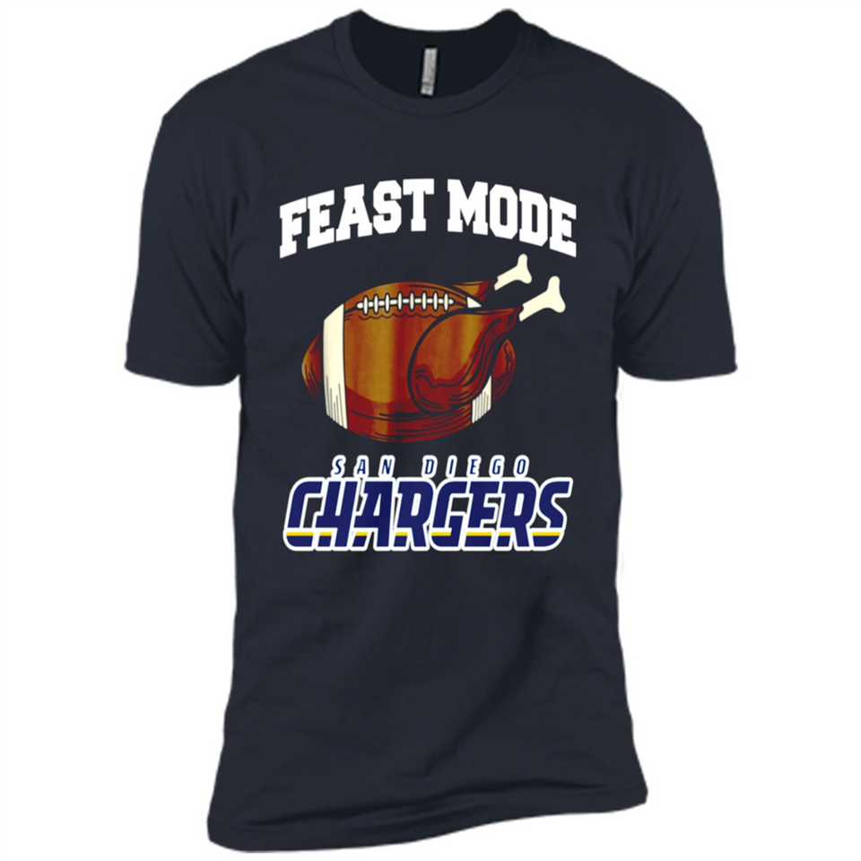 Feast Mode Chargers Shirt - San Diego Turkey Thanksgiving