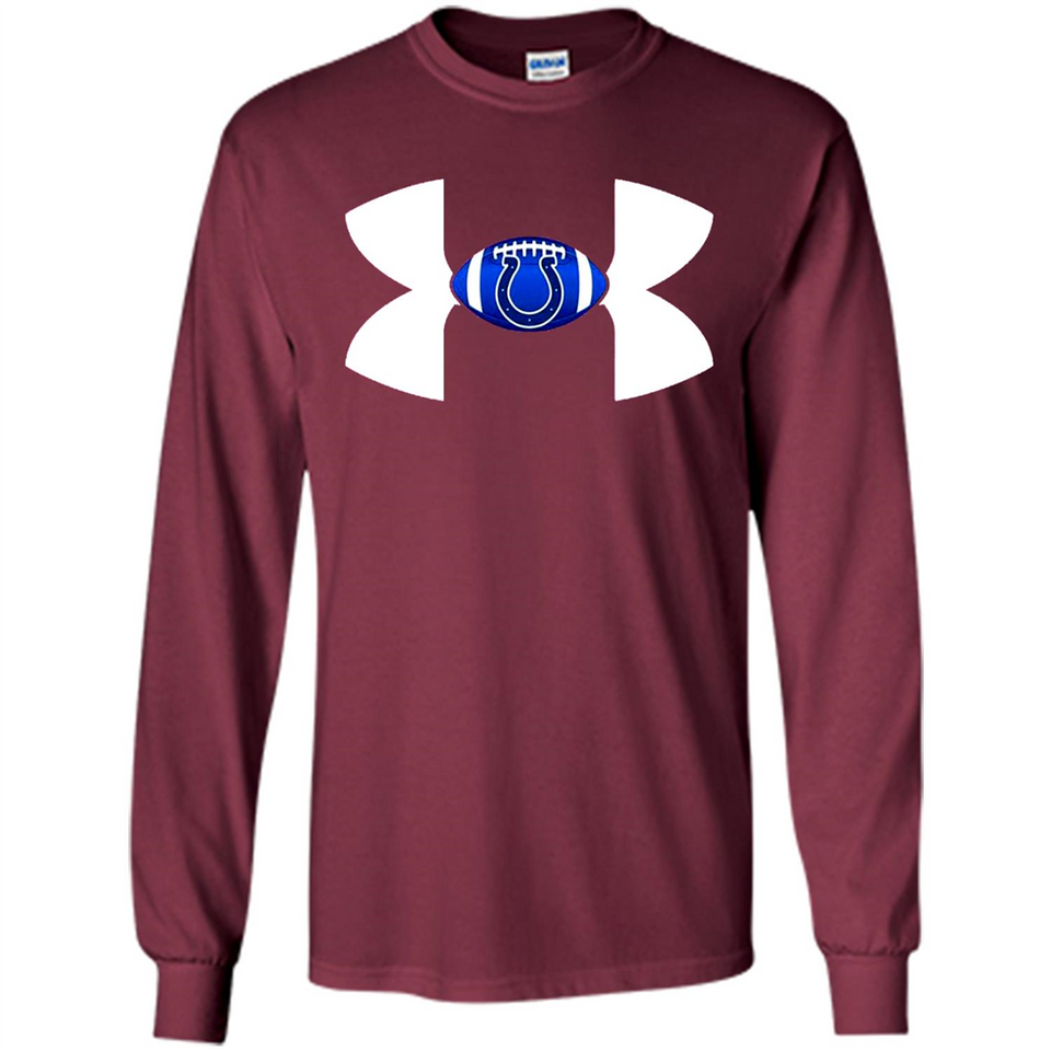 Indianapolis Colts Under Armour Logo - Long Sleeve T-Shirt