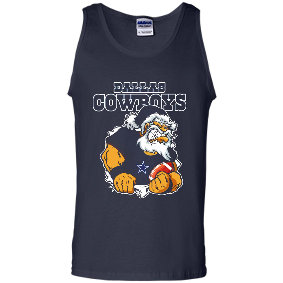 Grumpy Santa Claus Dallas Cowboys Football Team PINGPONG