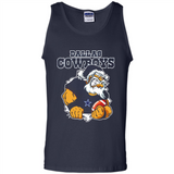 Grumpy Santa Claus Dallas Cowboys Football Team PINGPONG