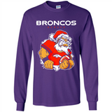 Grumpy Santa Claus Broncos Denver Football Team PINGPONG