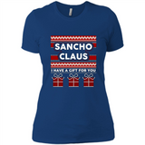Sancho Claus I Have A Gift For You Christmas PINGPONG