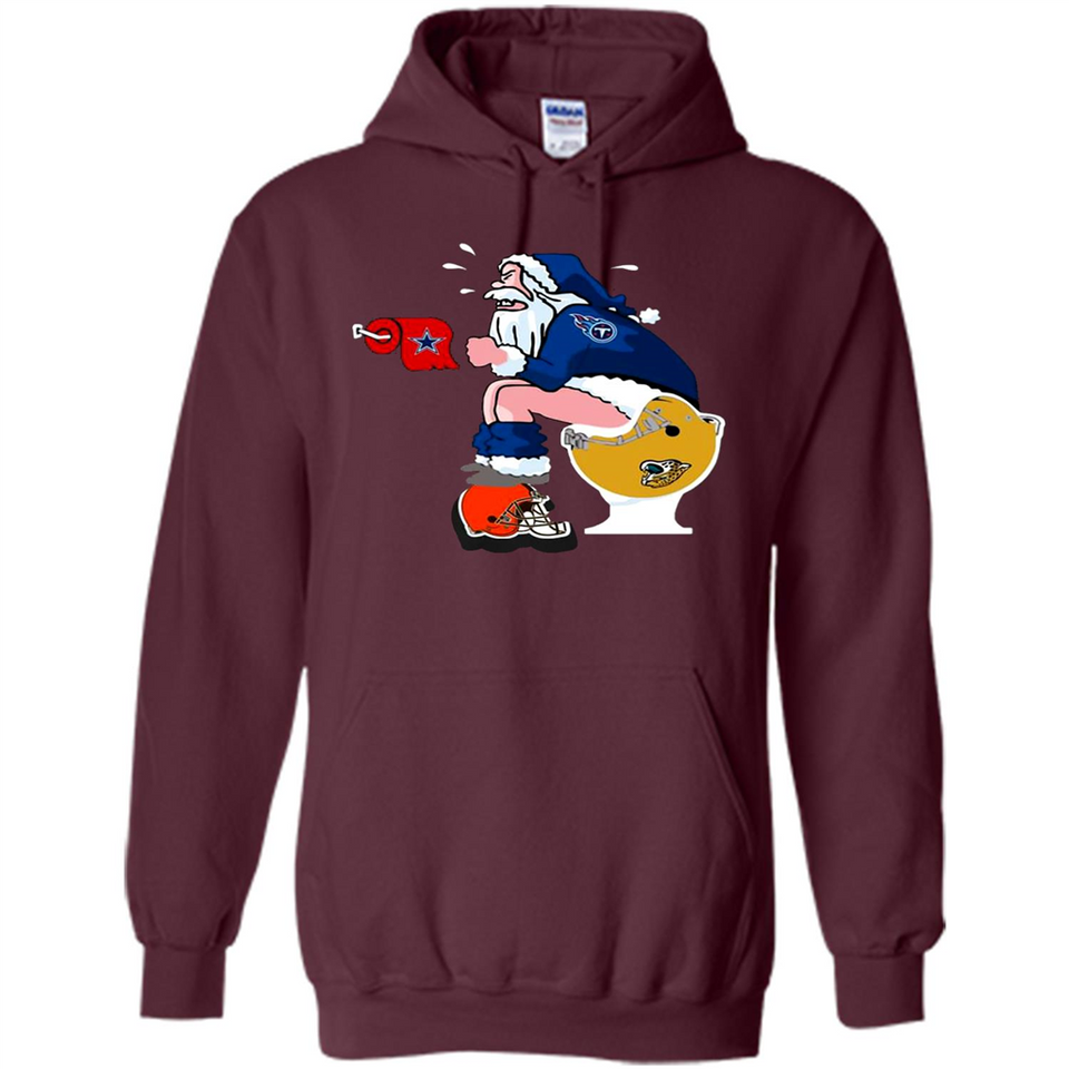 Tennessee Titans Santa Claus Toilet