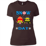 Snow Day Shirt For Boston Red Sox Vs Minion Fans pingpong