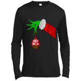 GRINCH HAND HOLDING CHRISTMAS ORNAMENT - DON'T BE A GRINCH PINGPONG