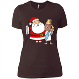 Eggnog Santa And Jesus Christmas