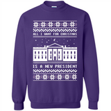 All I want for Christmas is a new president ugly PINGPONG