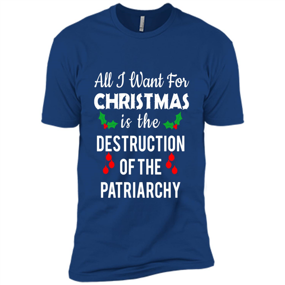 All I Want For Christmas Is The Destruction Of The Patriarchy sweater PINGPONG