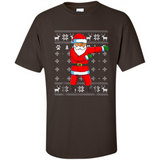 Flossing Santa Christmas Ugly Sweater Style Pajama Xmas Gift - Shirt