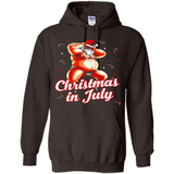 Christmas In July - Funny Dancing Santa - Hoodie