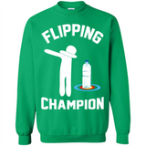 Water Bottle Flipping Tshirt Dabbing Flipping Champion - Sweatshirt