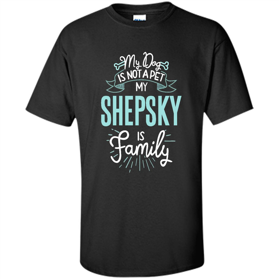 Shepsky Shirt Family Dog