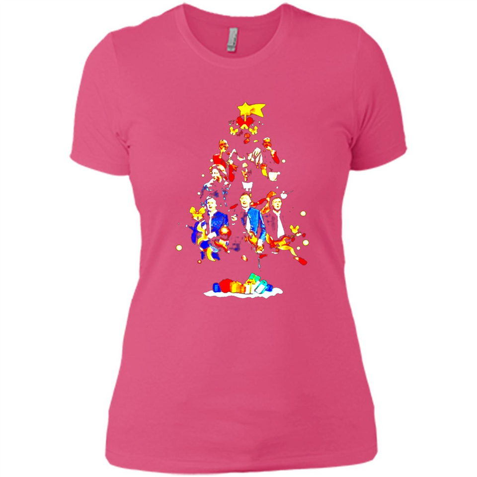 JOHN LENNON CHRISTMAS TREE - Ladies' Boyfriend T-Shirt