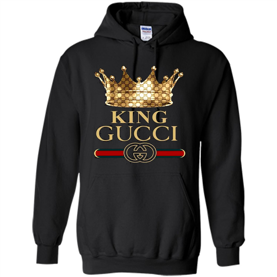 Cover your body with amazing King Crown Gucci Logo Black PING PONG