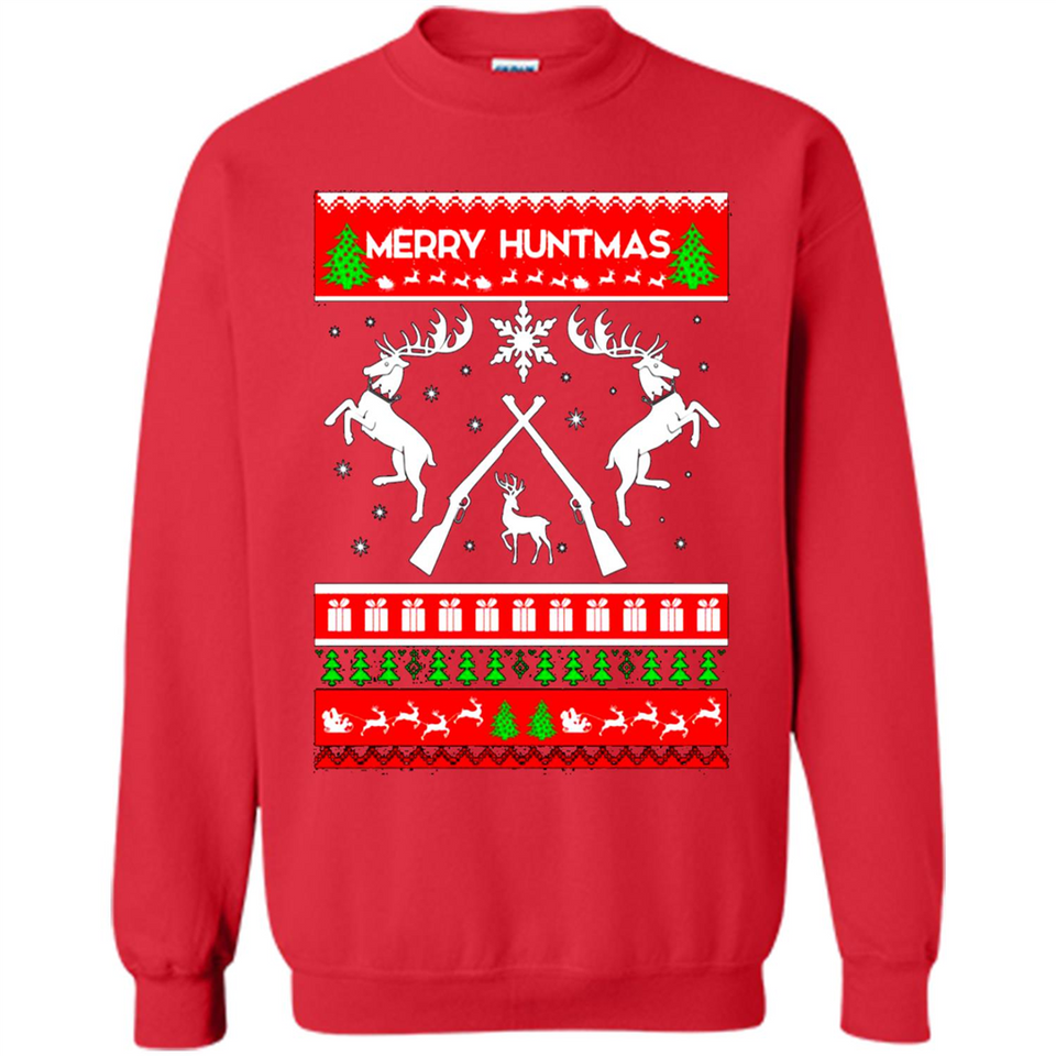 Merry Huntmas Ugly Christmas sweater PINGPONG