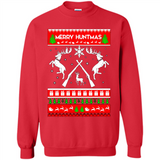 Merry Huntmas Ugly Christmas sweater PINGPONG