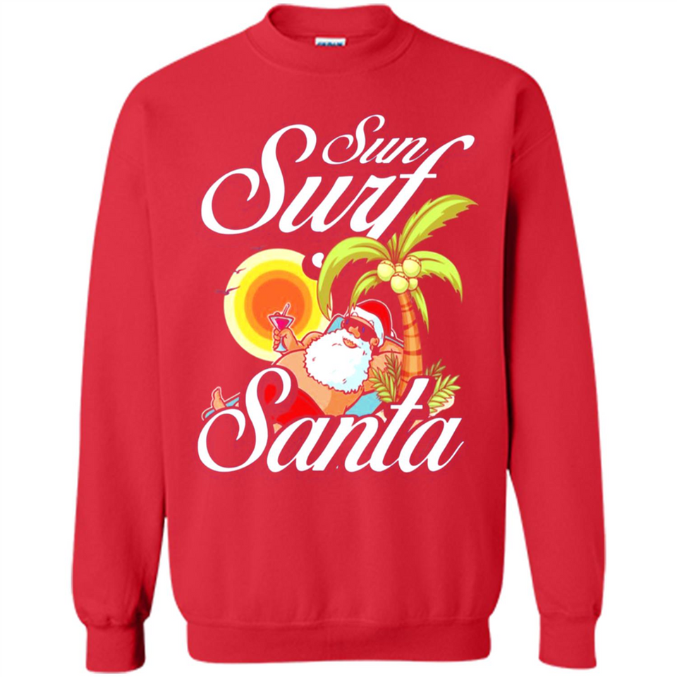 Sun Surf Santa - Sweatshirt