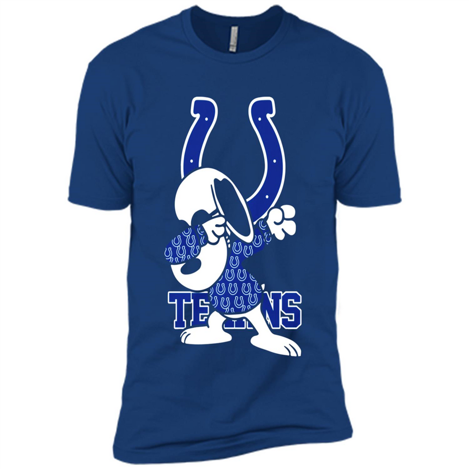 Indianapolis Colts Snoopy Dabbing PING PONG