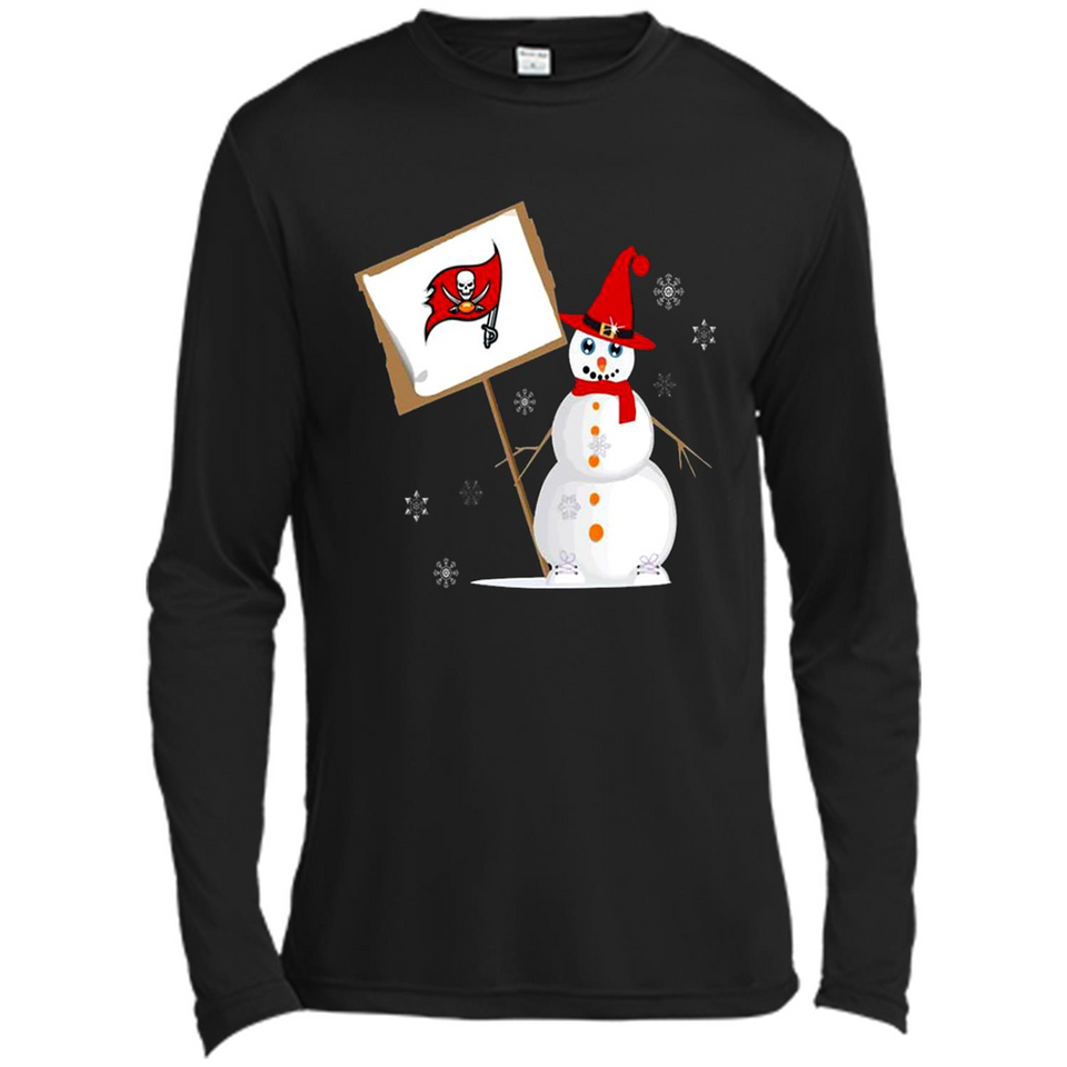 Tampa Bay Buccaneers Snowman Funny