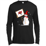 Tampa Bay Buccaneers Snowman Funny