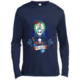 Boston Celtics Halloween The Nightmare Before Christmas - Canvas Long Sleeve T-Shirt