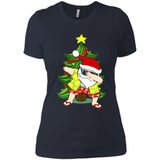 Dabbing Santa Christmas In July - Ladies' Boyfriend T-Shirt