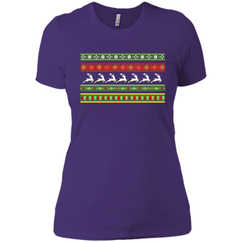 Ugly Christmas Funny Festive - Ladies' Boyfriend T-Shirt