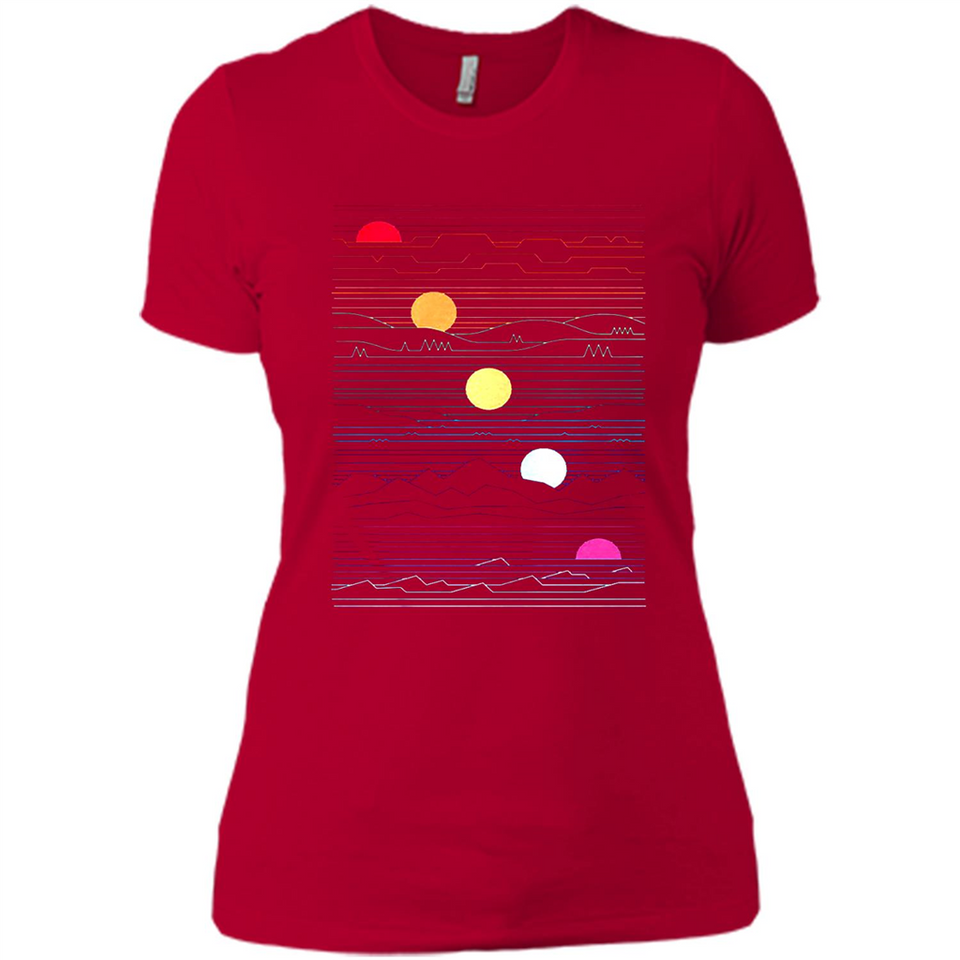 Many lands under one sun shirt Sweatshirt - Ladies' Boyfriend T-Shirt