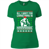 All I want for Christmas is Harambe ugly PINGPONG
