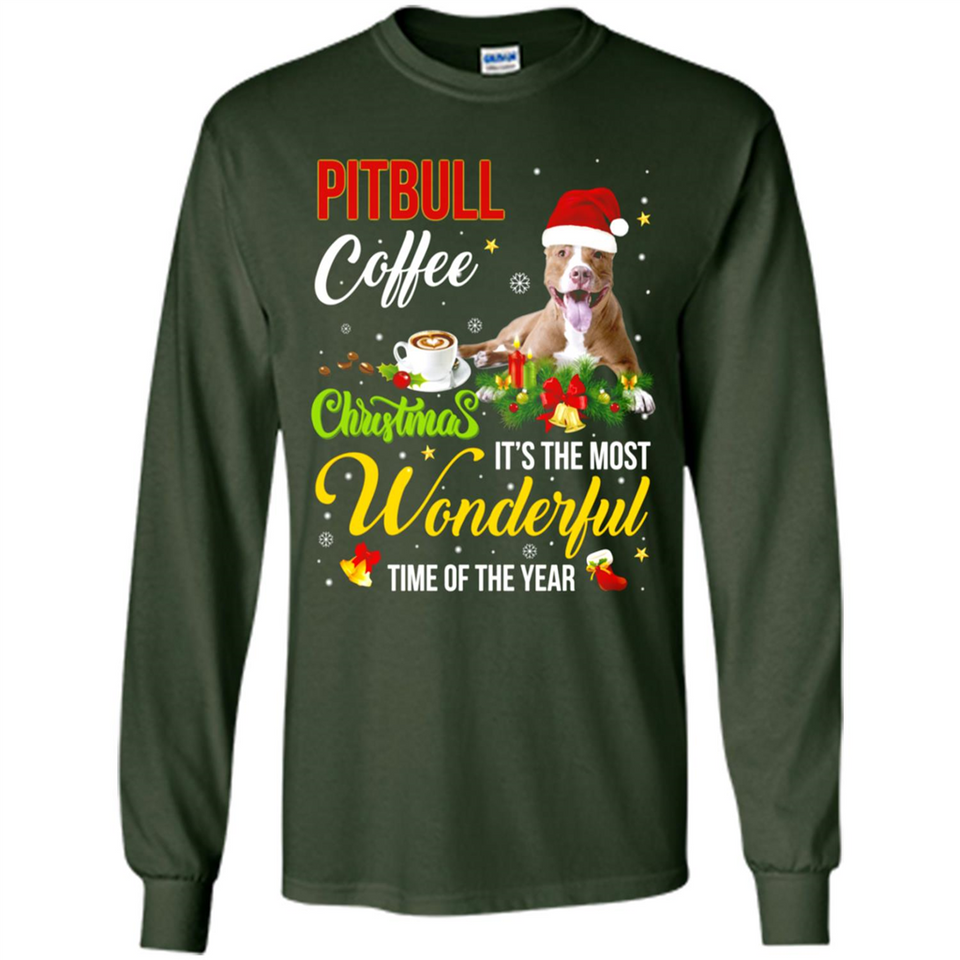 Pitbull Coffee Wonderful Christmas