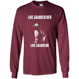 Boston Celtics Like GrandFather Like GrandSon - Long Sleeve T-Shirt