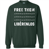 Peaceful Communities- Free Them Liberenlos Shirt PINGPONG - Sweatshirt