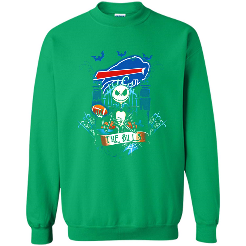 Buffalo Bills Halloween The Nightmare Before Christmas - Sweatshirt