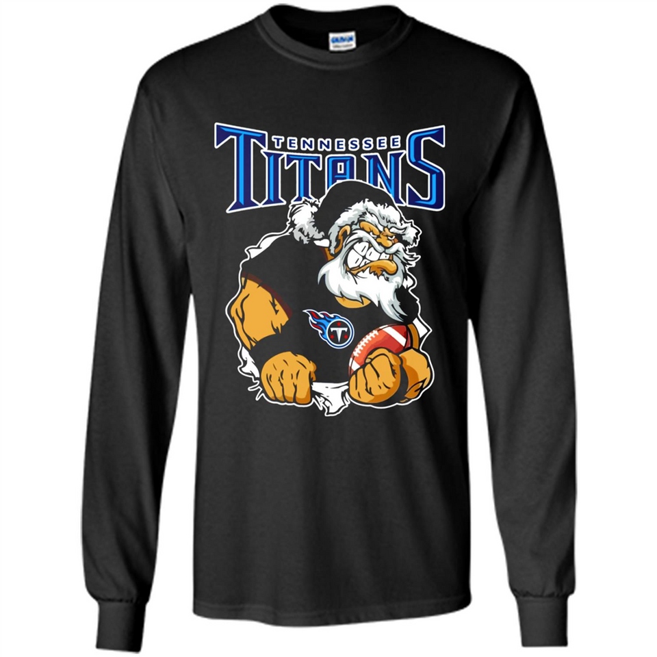 Grumpy Santa Claus Tennessee Titans Football Team PINGPONG