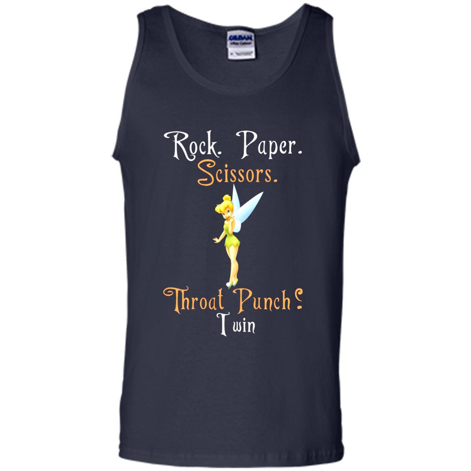 Tinker Bell Rock Paper Scissors Throat Punch I win PINGPONG