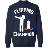 Water Bottle Flipping Tshirt Dabbing Flipping Champion - Sweatshirt