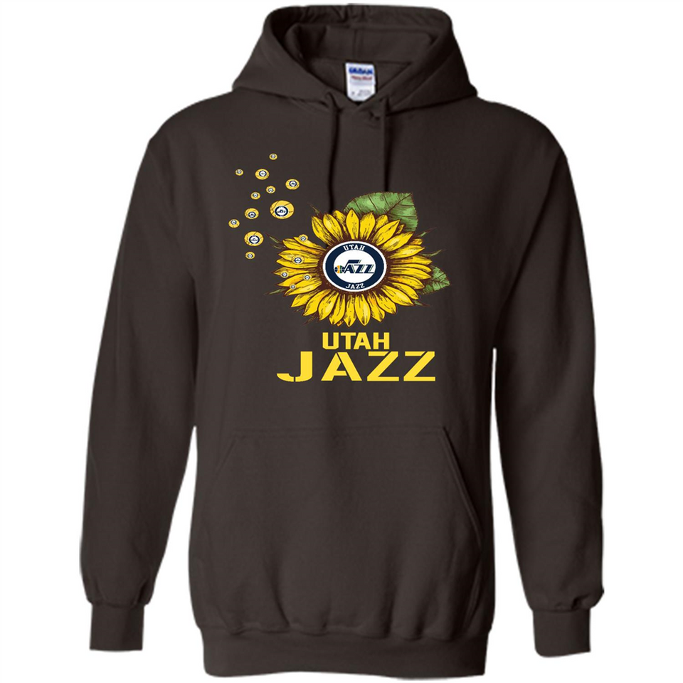 Utah Jazz Basketball Sunflower