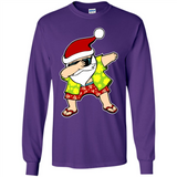 Dabbing Santa Christmas In July 1 - Long Sleeve T-Shirt