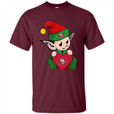 San Francisco 49ers ELF Elves Grinch Santa Claus