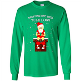 Santa Dropping Off Your Yule Logs