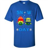 Snow Day Shirt For Dallas Stars Vs Minion Fans pingpong