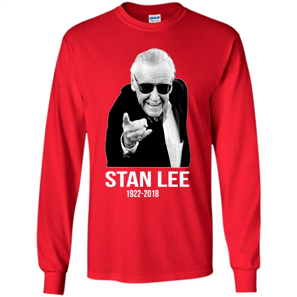 Stan Lee Rip 1922-2018 - Long Sleeve T-Shirt