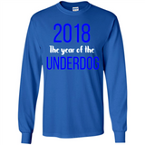 2018 The Year of the underdog tee - Long Sleeve T-Shirt