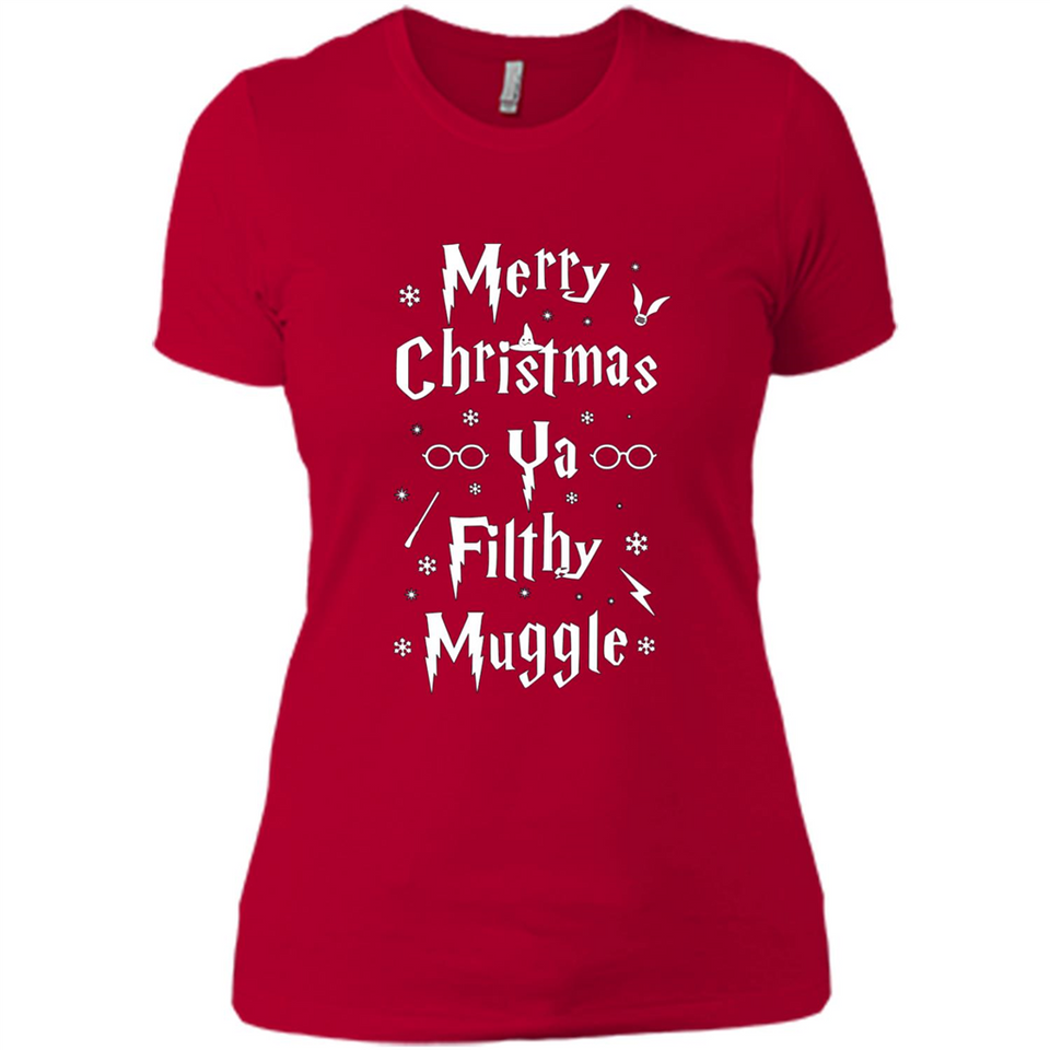 Merry Christmas Ya Filthy Muggle Christmas Sweatshirt PINGPONG
